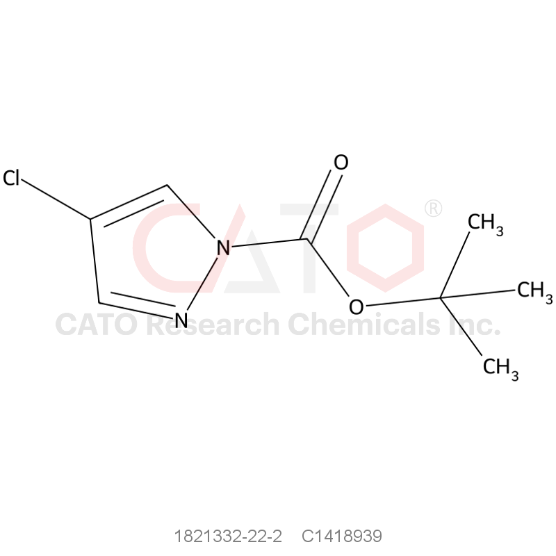 CAS No.:1821332-22-2,tert-Butyl 4-chloro-1H-pyrazole-1-carboxylate