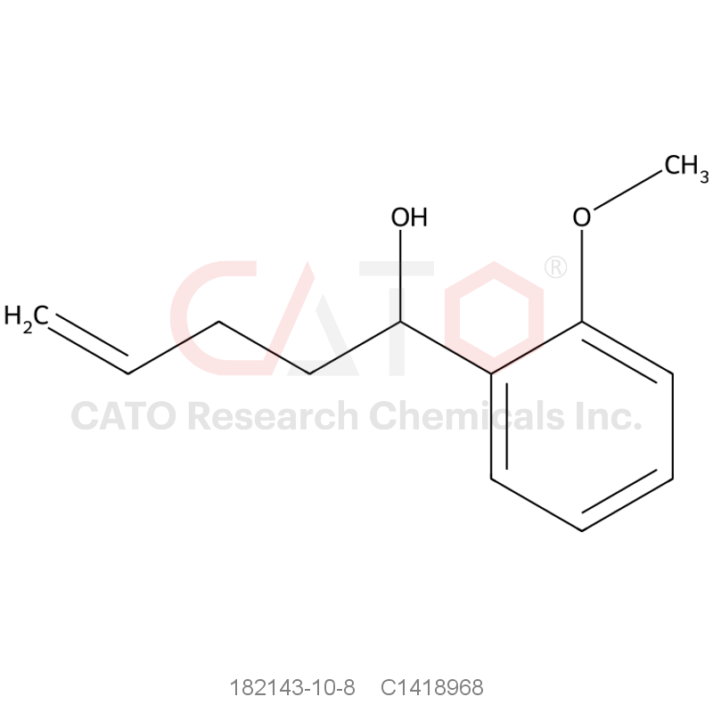 CAS No.:182143-10-8,1-(2-Methoxyphenyl)pent-4-en-1-ol