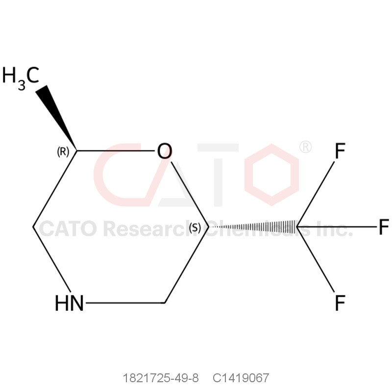 CAS No.:1821725-49-8,(2R,6S)-2-methyl-6-(trifluoromethyl)morpholine