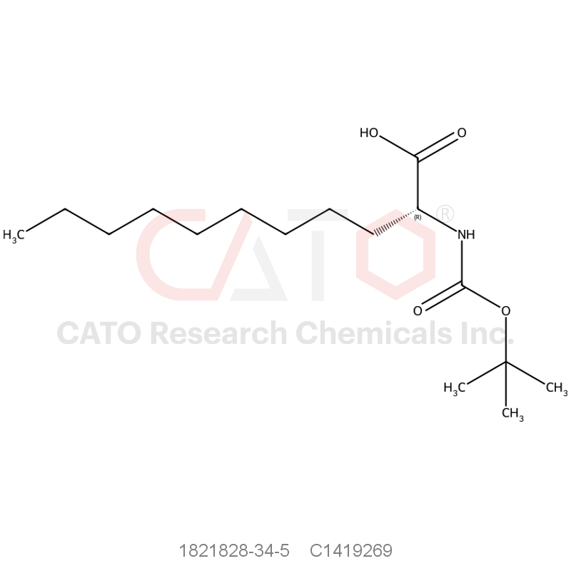 CAS No.:1821828-34-5,(R)-2-((tert-butoxycarbonyl)amino)undecanoic acid