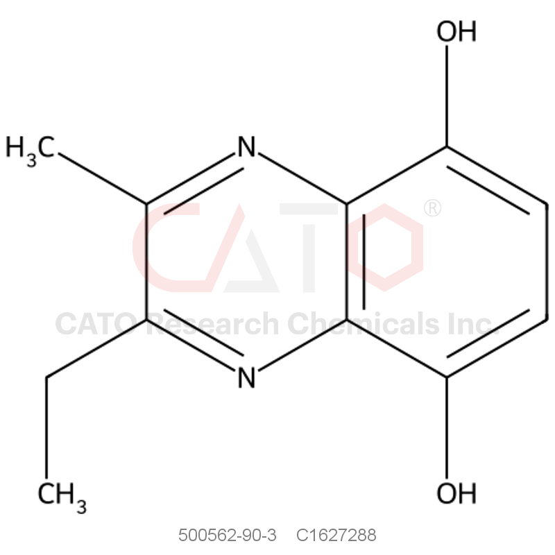 CAS No.:500562-90-3,2-Ethyl-3-methylquinoxaline-5,8-diol