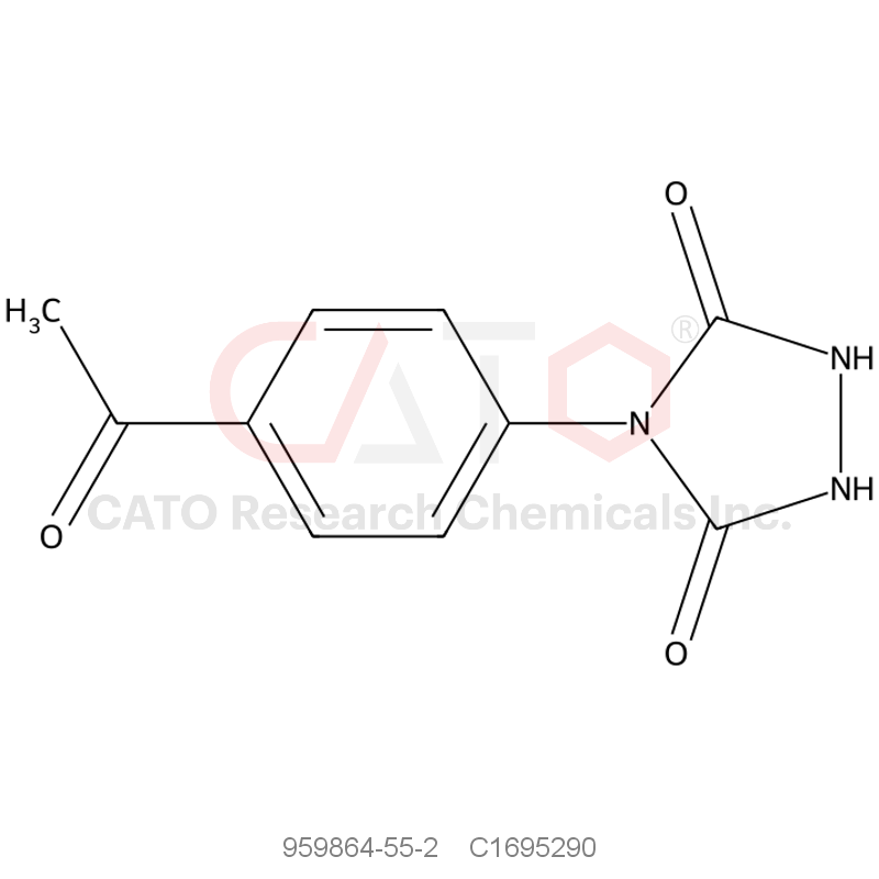 CAS No.:959864-55-2,4-(4-Acetylphenyl)-1,2,4-triazolidine-3,5-dione