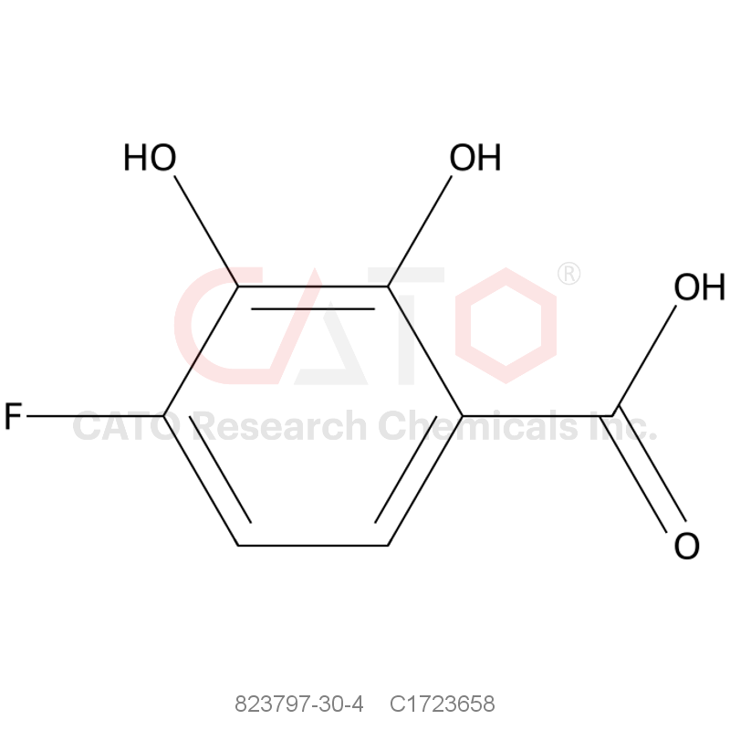 CAS No.:823797-30-4,4-fluoro-2,3-dihydroxybenzoic acid