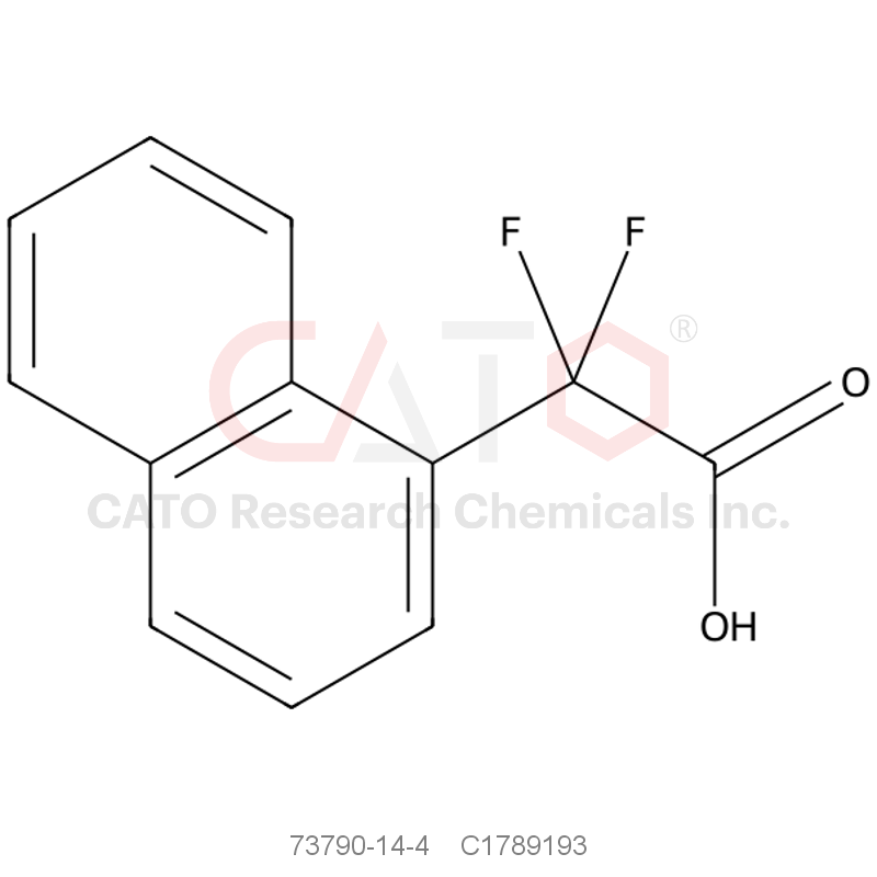 CAS No.:73790-14-4,alpha,alpha-Difluoro-1-naphthaleneacetic Acid