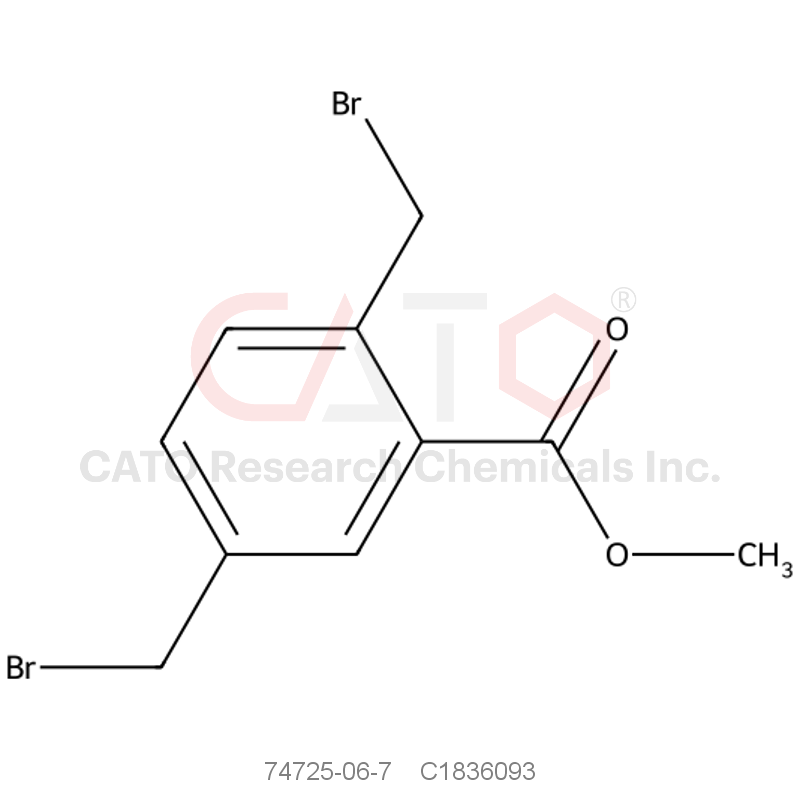 CAS No.:74725-06-7,Methyl 2,5-bis(bromomethyl)benzoate