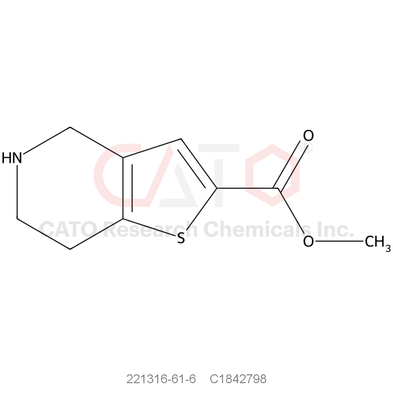 CAS No.:221316-61-6,Methyl 4,5,6,7-tetrahydrothieno[3,2-c]pyridine-2-carboxylate