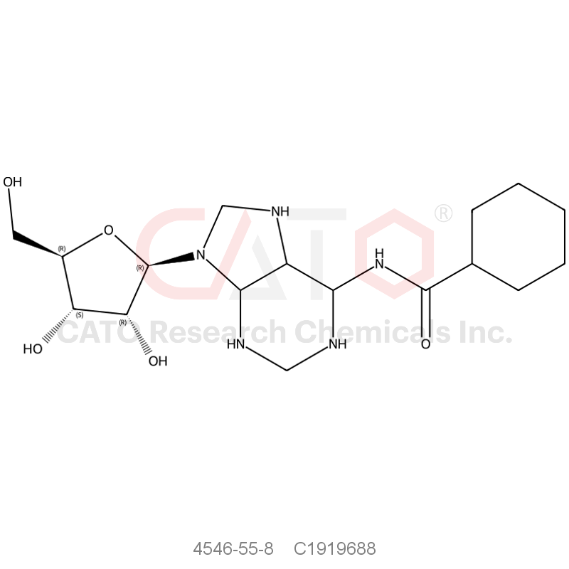 CAS No.:4546-55-8,4546-55-8
A826808
N-[9-[3,4-dihydroxy-5-(hydroxymethyl)-2-oxolanyl]-6-purinyl]benzamide
N-[9-[5-(hydroxymethyl)-3,4-bis(oxidanyl)oxolan-2-yl]purin-6-yl]benzamide