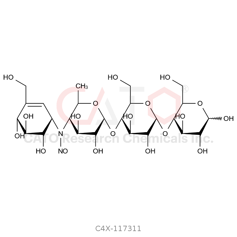 Acarbose Impurity 11 (Mixture of Diastereomers)