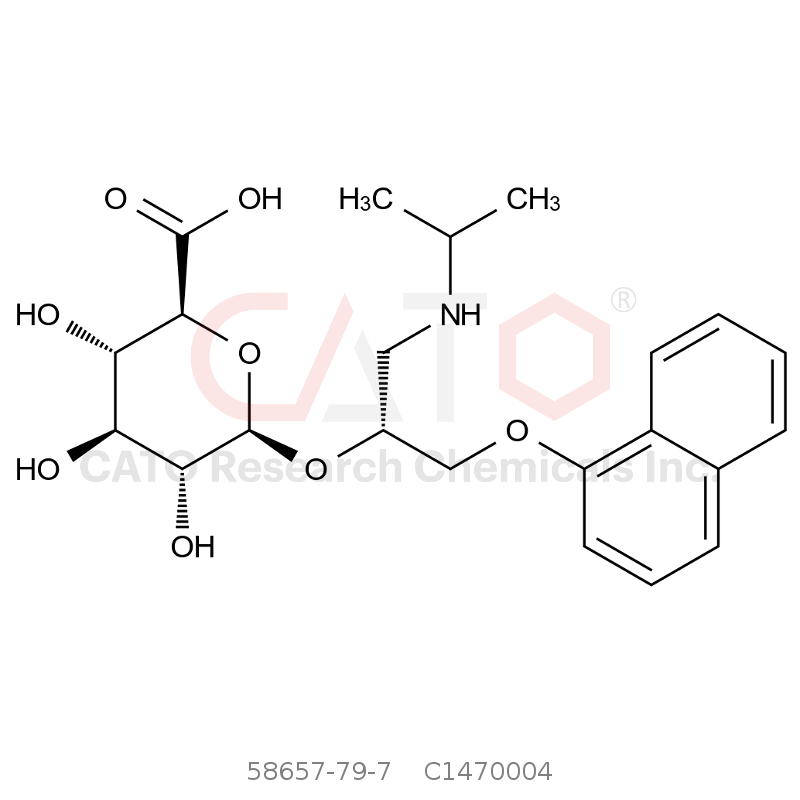 CAS No.:58657-79-7,(R)-Propranolol-O-β-D-glucuronide