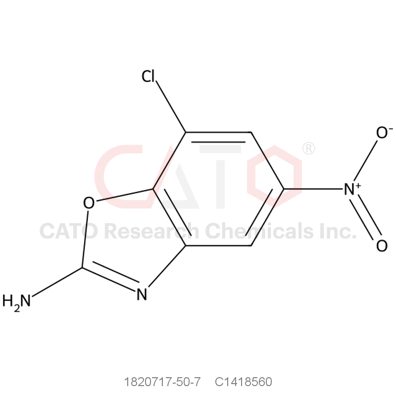 CAS No.:1820717-50-7,7-Chloro-5-nitro-1,3-benzoxazol-2-amine