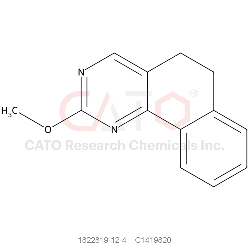 CAS No.:1822819-12-4,2-Methoxy-5,6-dihydrobenzo[h]quinazoline