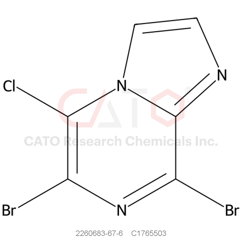 CAS No.:2260683-67-6,6,8-Dibromo-5-chloroimidazo[1,2-a]pyrazine