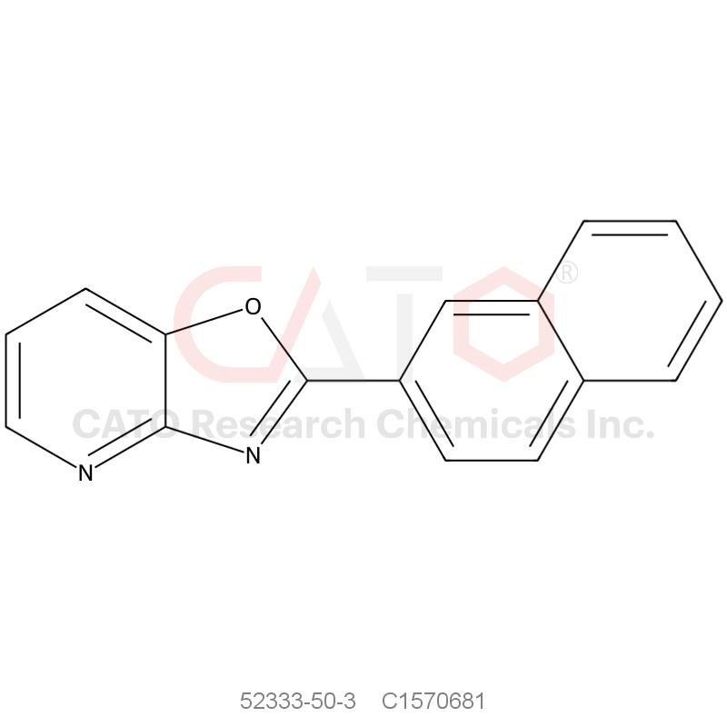 CAS No.:52333-50-3,2-(2-naphthyl)[1,3]oxazolo[4,5-b]pyridine