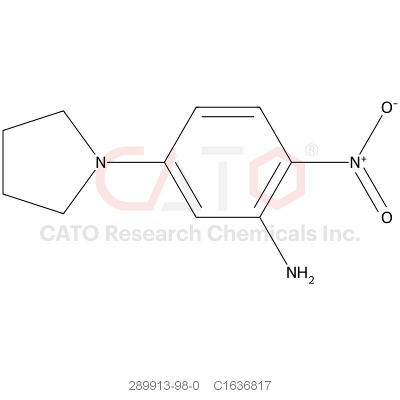 CAS No.:289913-98-0,2-Nitro-5-(pyrrolidin-1-yl)aniline