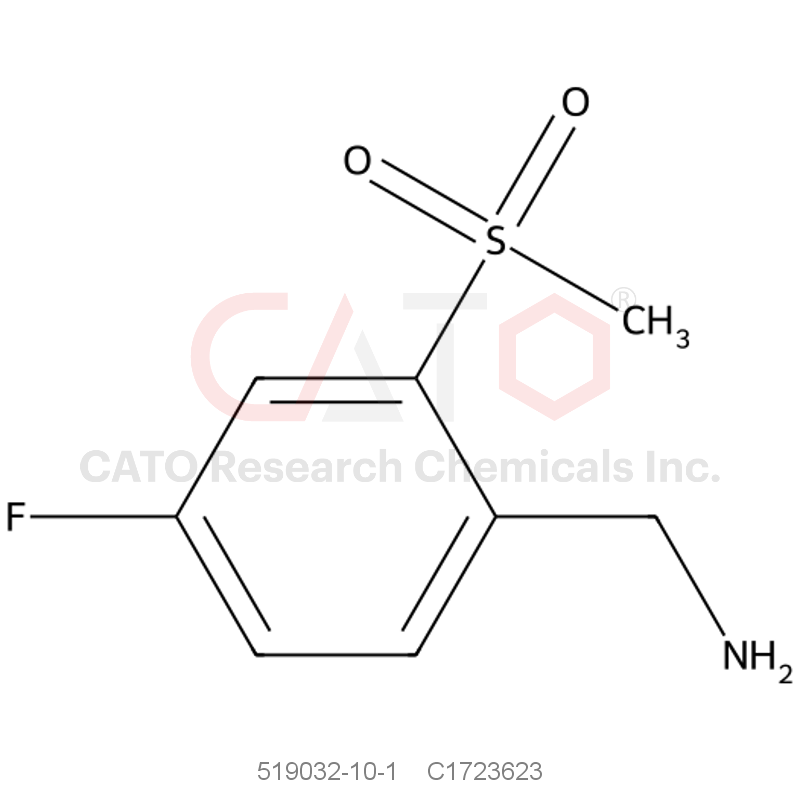 CAS No.:519032-10-1,4-氟-2-(甲砜基)苄胺