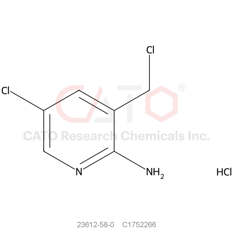 CAS No.:23612-58-0,5-Chloro-3-(chloromethyl)pyridin-2-amine hydrochloride