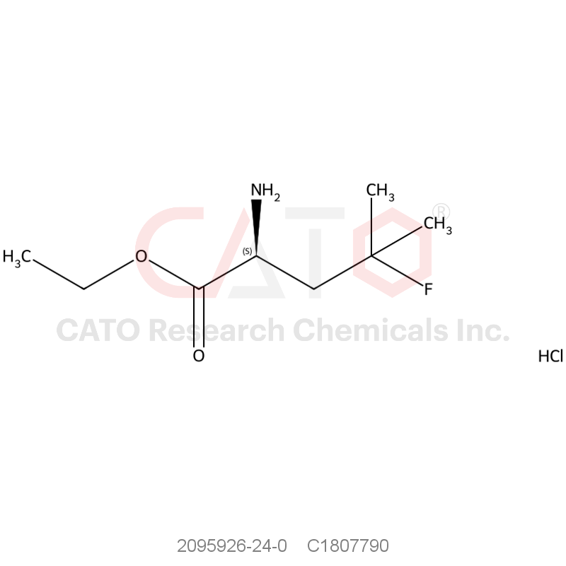 CAS No.:2095926-24-0,Ethyl (S)-2-amino-4-fluoro-4-methylpentanoate hydrochloride