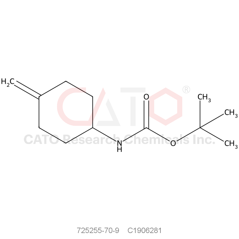 CAS No.:725255-70-9,叔-丁基 N-(4-甲亚基环己基)氨基甲酯