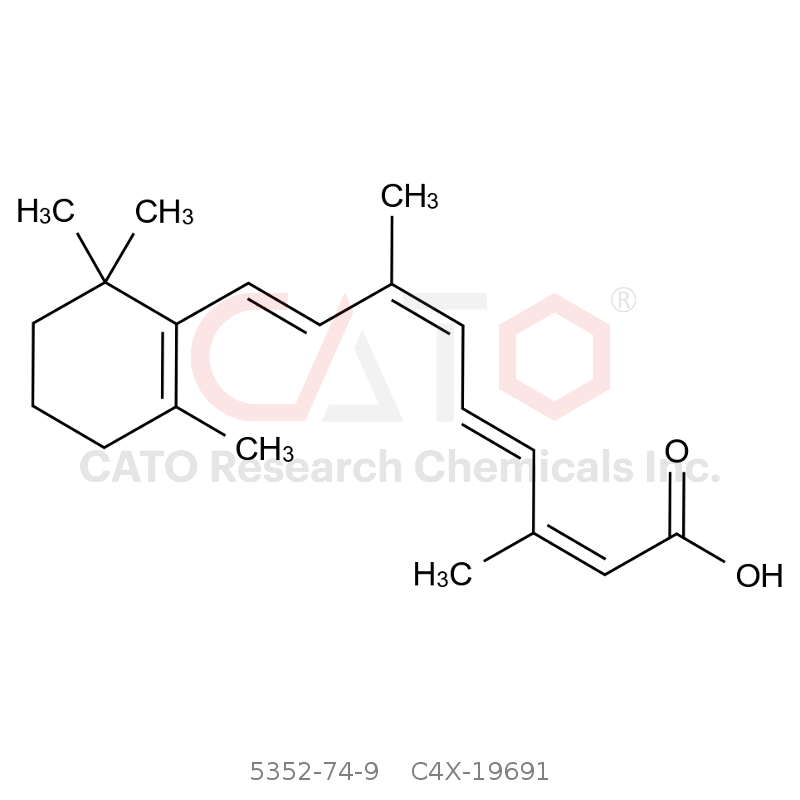 CAS No.:5352-74-9,Tretinoin EP Impurity B (9,13-di-cis-Retinoic Acid)