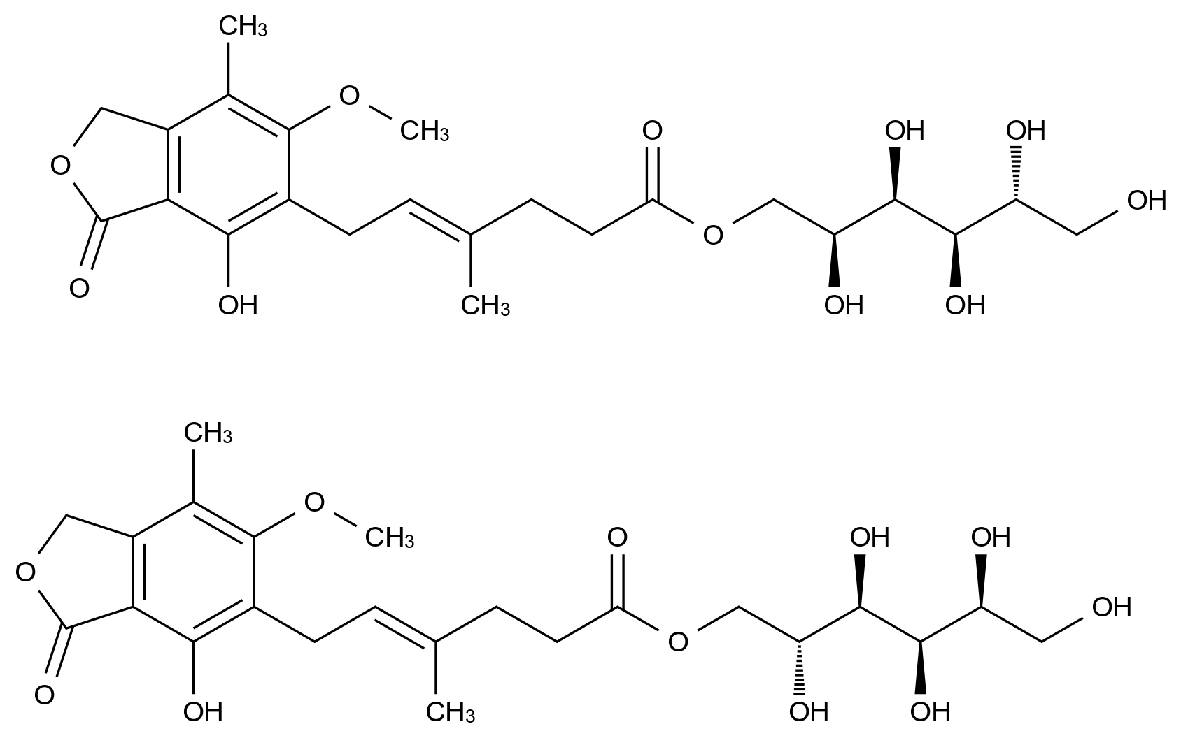 Mycophenolic Acid Sorbitol Ester (Mixture of Diastereomers)