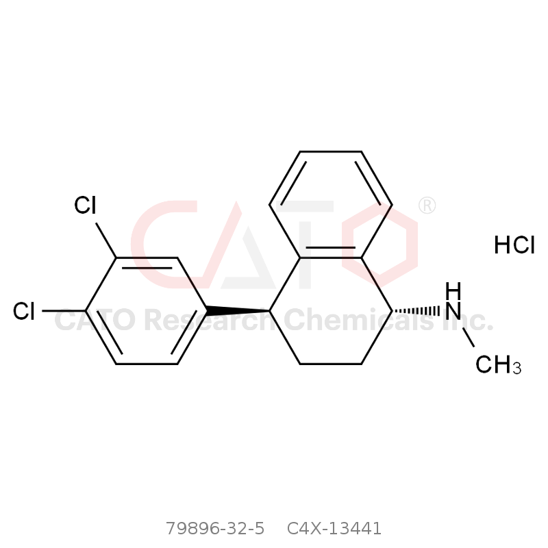 CAS No.:79896-32-5,舍曲林EP杂质A盐酸盐（1R,4S-异构体）