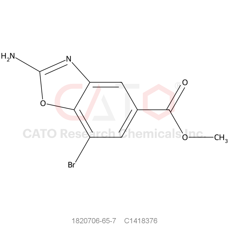 CAS No.:1820706-65-7,Methyl 2-amino-7-bromobenzo[d]oxazole-5-carboxylate