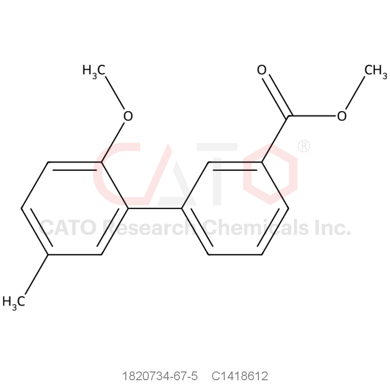 CAS No.:1820734-67-5,Methyl 3-(2-methoxy-5-methylphenyl)benzoate