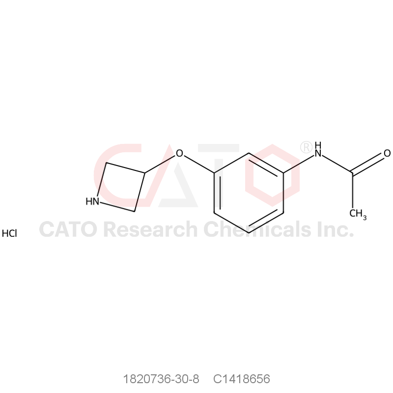 CAS No.:1820736-30-8,N-[3-(3-Azetidinyloxy)phenyl]acetamide hydrochloride