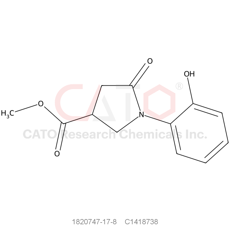 CAS No.:1820747-17-8,Methyl 1-(2-hydroxyphenyl)-5-oxopyrrolidine-3-carboxylate