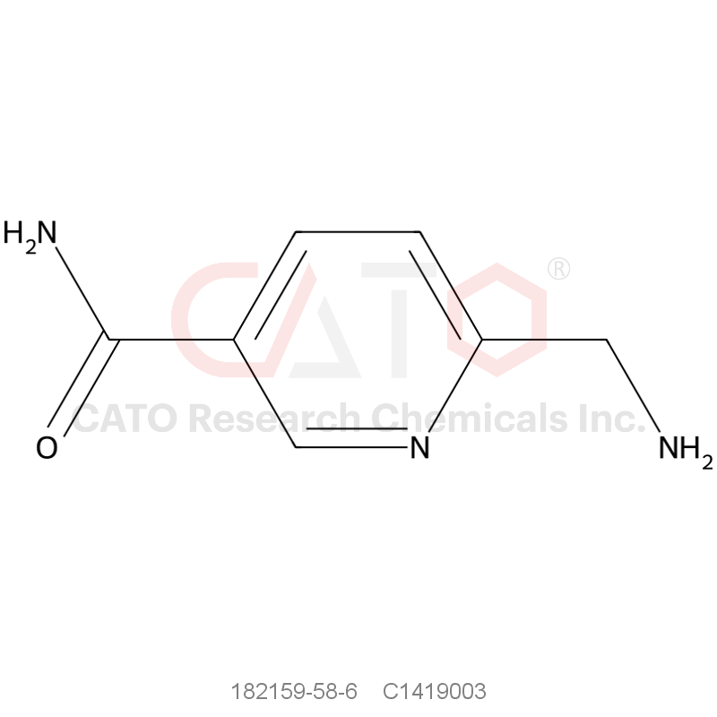 CAS No.:182159-58-6,6-(Aminomethyl)nicotinamide