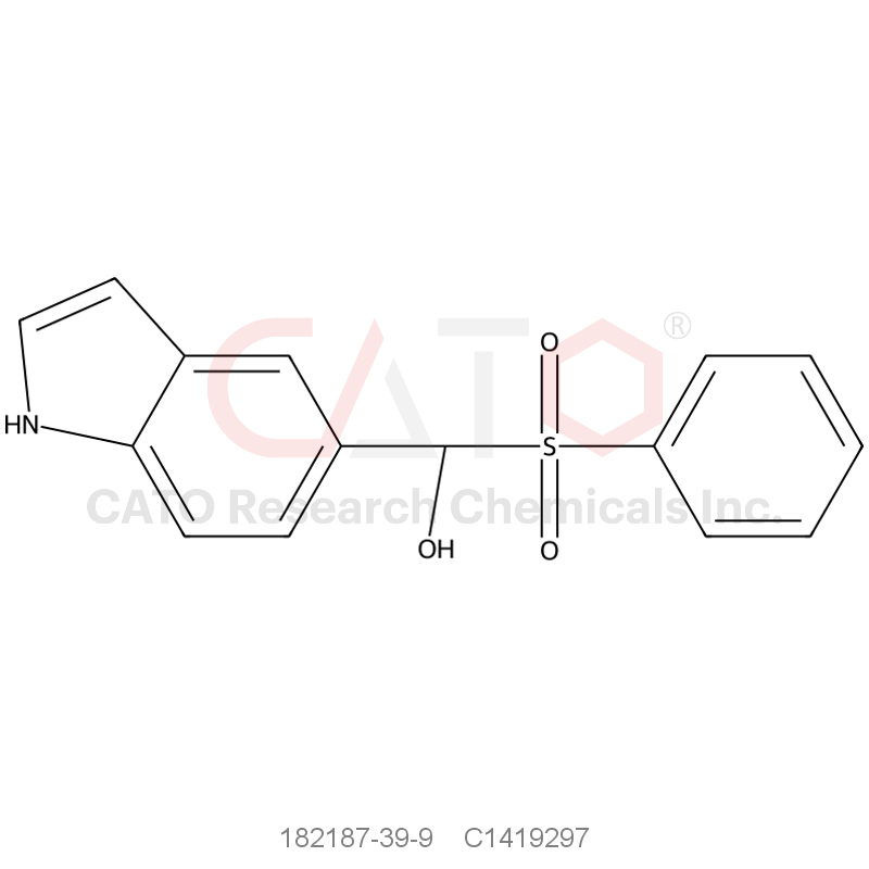 CAS No.:182187-39-9,(1-(Phenylsulfonyl)-1H-indol-5-yl)methanol