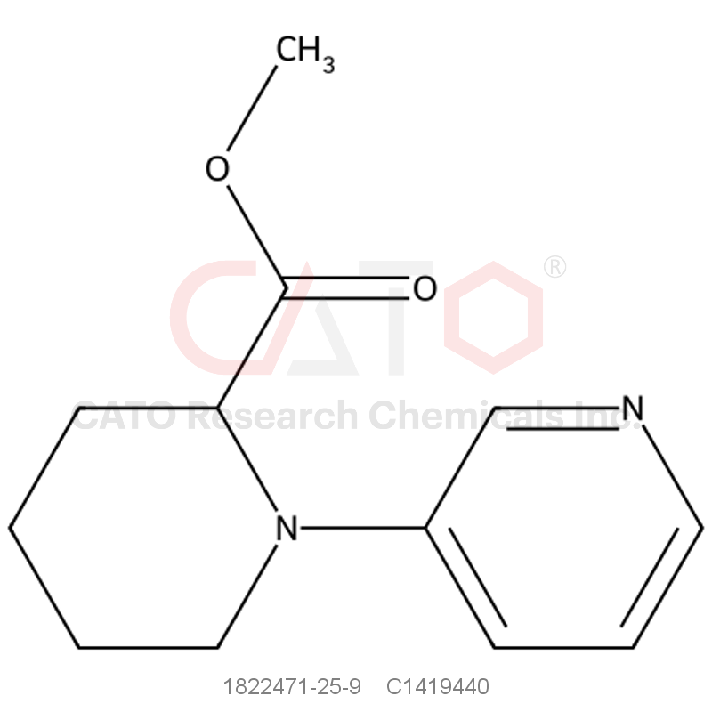 CAS No.:1822471-25-9,Methyl 1-(pyridin-3-yl)piperidine-2-carboxylate