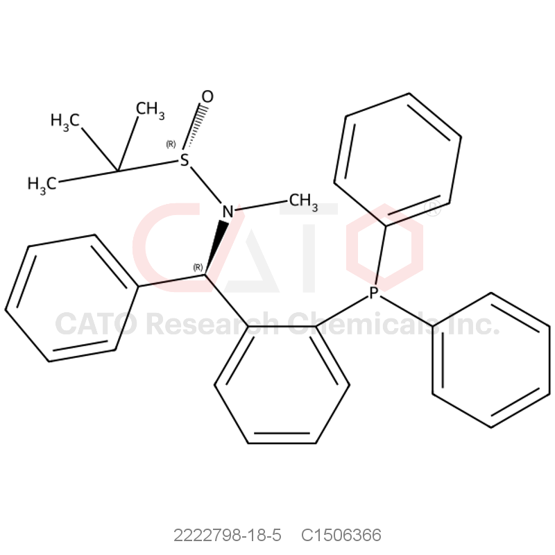 CAS No.:2222798-18-5,[S(R)]-N-[(R)-[2-(Diphenylphosphino)phenyl]phenylmethyl]-N,2-dimethyl-2-propanesulfinamide