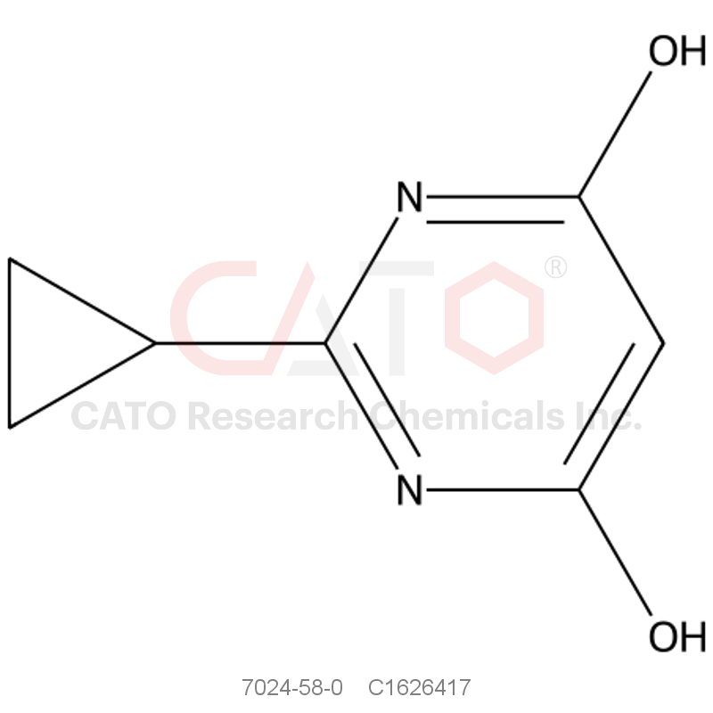 CAS No.:7024-58-0,2-Cyclopropylpyrimidine-4,6-diol