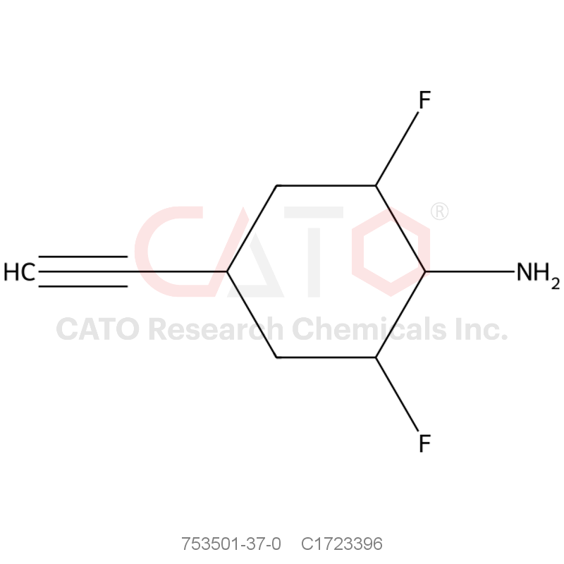 CAS No.:753501-37-0,4-ethynyl-2,6-difluoro-aniline