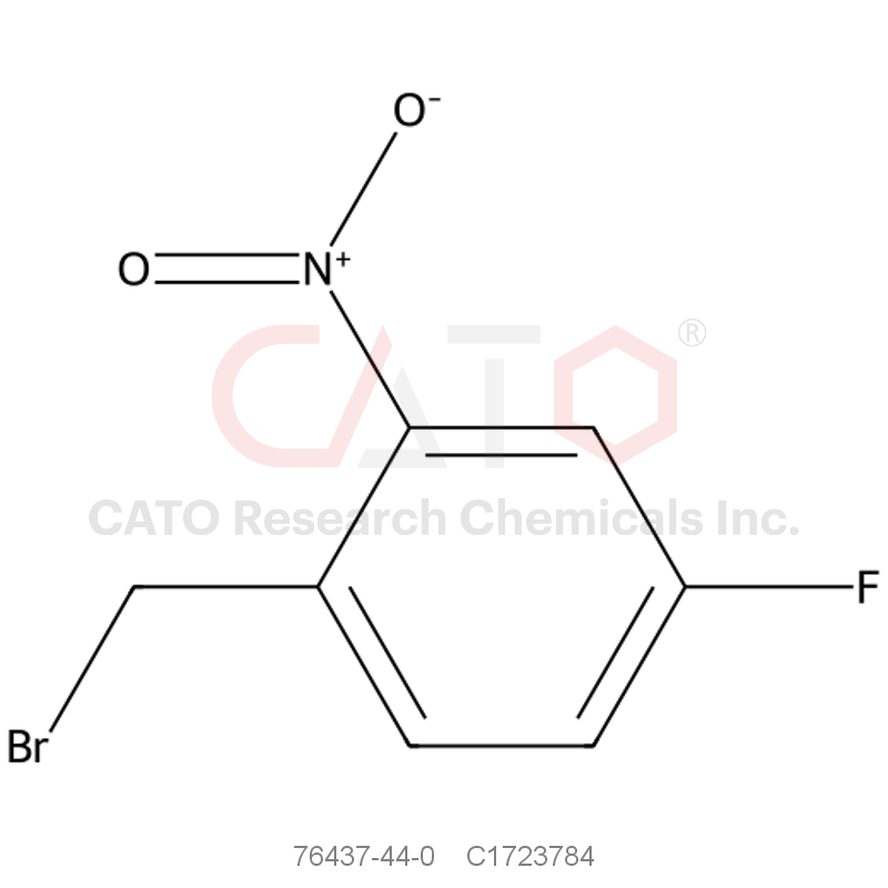 CAS No.:76437-44-0,2-硝基-4-氟苄溴