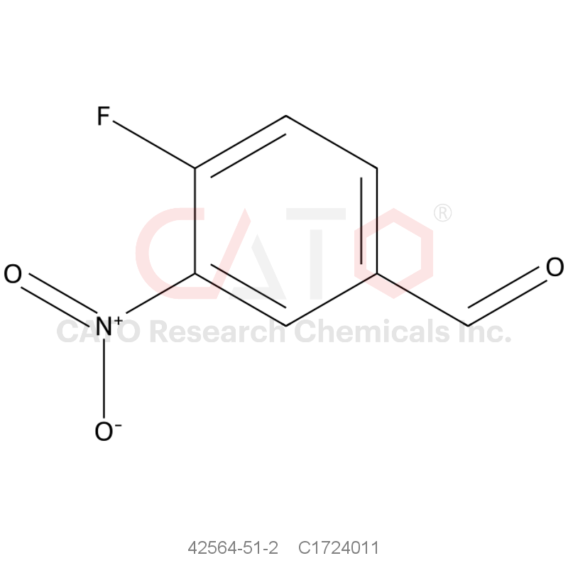 CAS No.:42564-51-2,3-硝基-4-氟苯甲醛