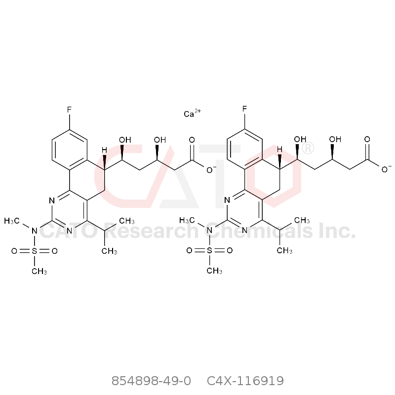 CAS No.:854898-49-0,Rosuvastatin (6R)-Isomer Calcium Salt
