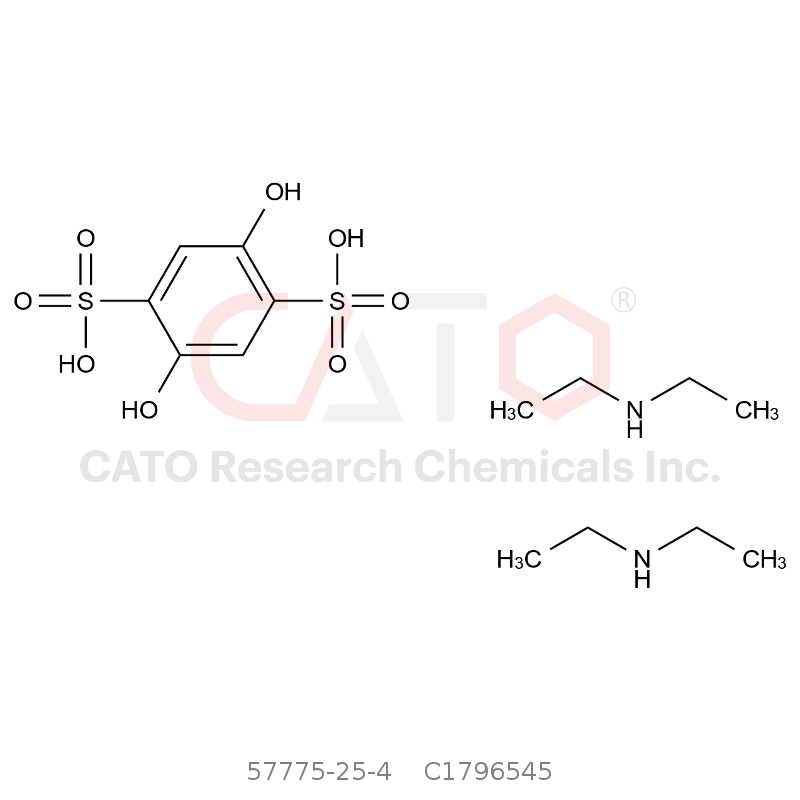 CAS No.:57775-25-4,Calcium Dobesilate Impurity N4 Bis-diethylamine Salt