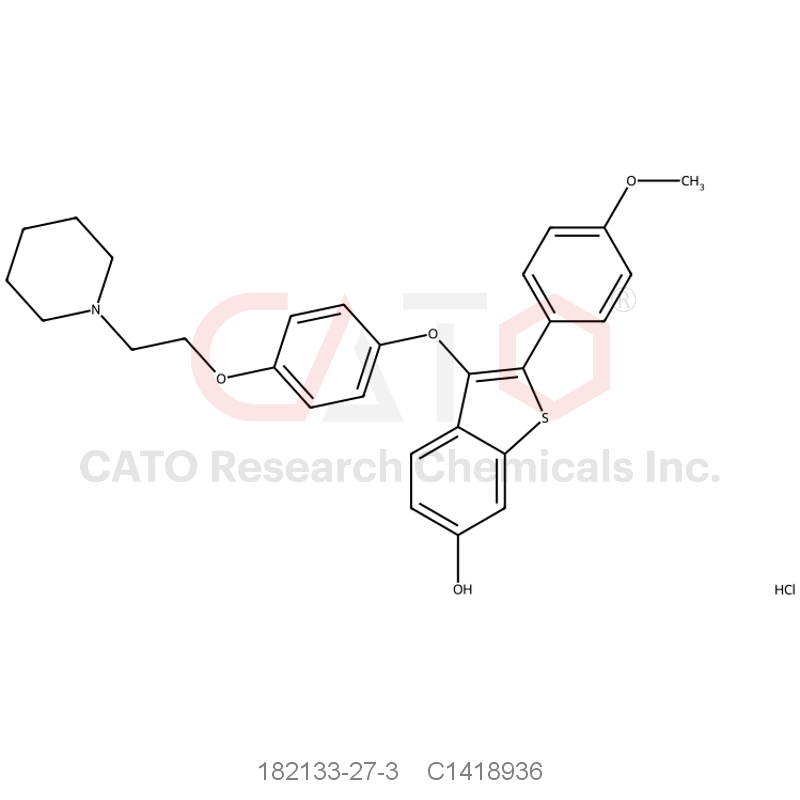 CAS No.:182133-27-3,Arzoxifene HCl