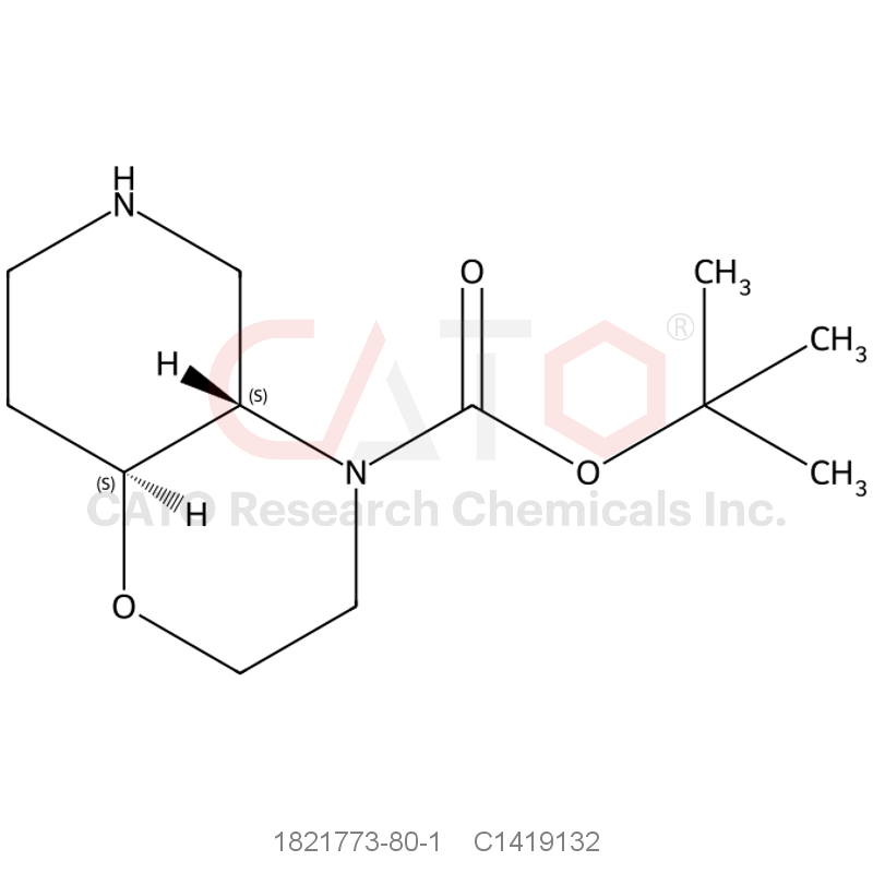 CAS No.:1821773-80-1,tert-Butyl (4aS,8aS)-octahydro-4H-pyrido[4,3-b][1,4]oxazine-4-carboxylate