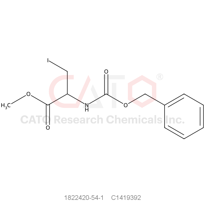 CAS No.:1822420-54-1,Methyl 2-(((benzyloxy)carbonyl)amino)-3-iodopropanoate