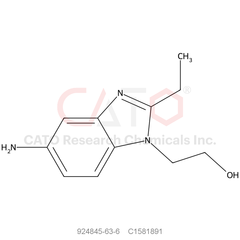 CAS No.:924845-63-6,2-(5-amino-2-ethyl-1H-benzimidazol-1-yl)ethanol