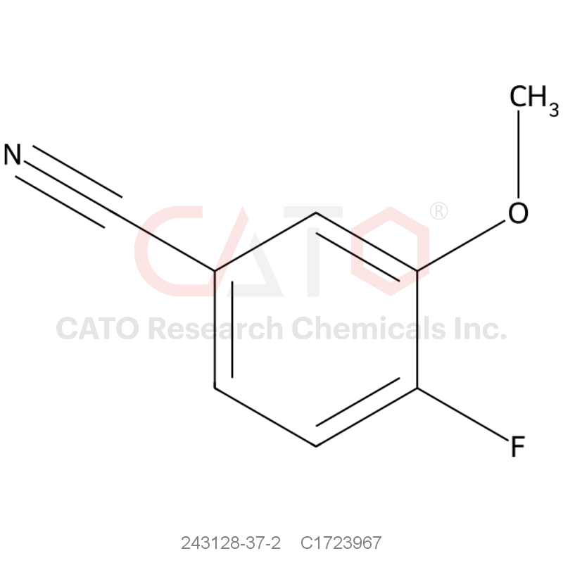 CAS No.:243128-37-2,4-Fluoro-3-methoxybenzonitrile