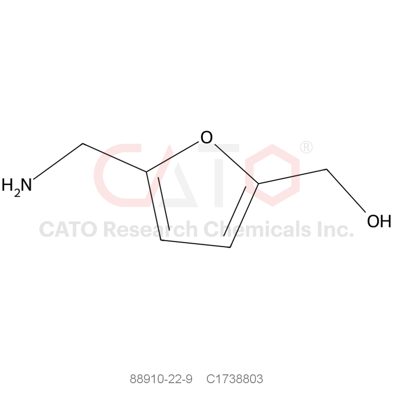 CAS No.:88910-22-9,5-(Aminomethyl)-2-furanmethanol