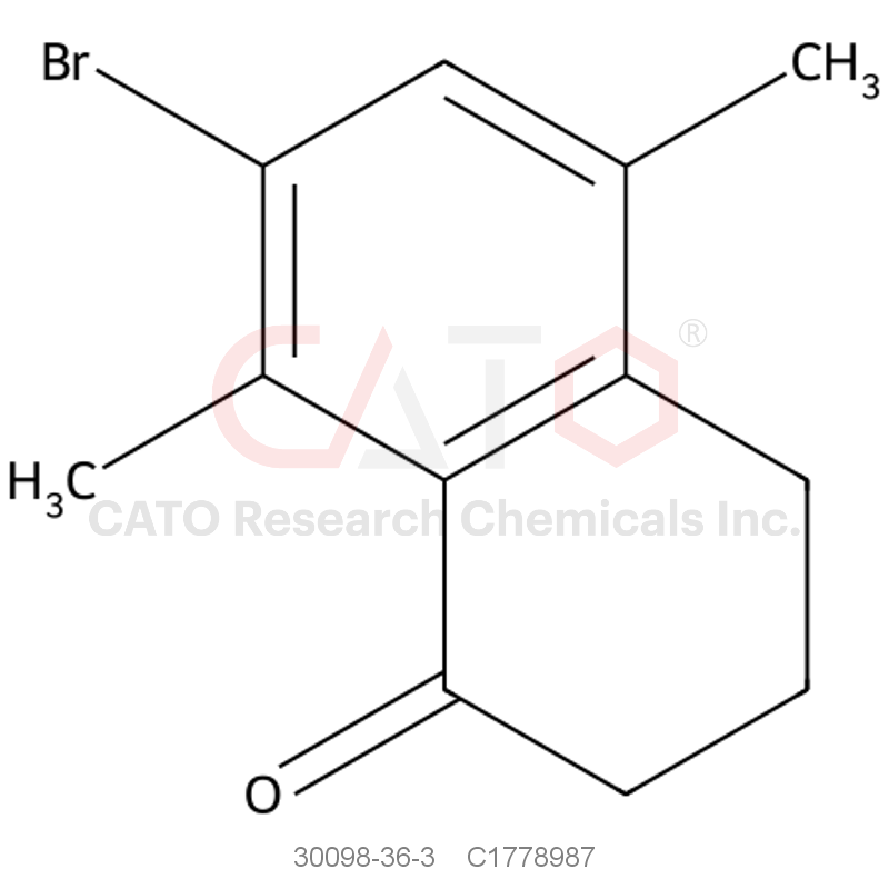 CAS No.:30098-36-3,7-Bromo-5,8-dimethyl-3,4-dihydronaphthalen-1(2H)-one
