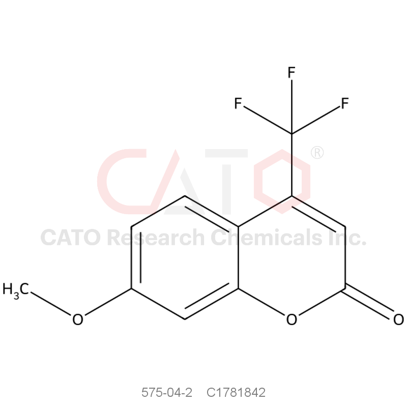 CAS No.:575-04-2,7-Methoxy-4-(trifluoromethyl)coumarin, 98%