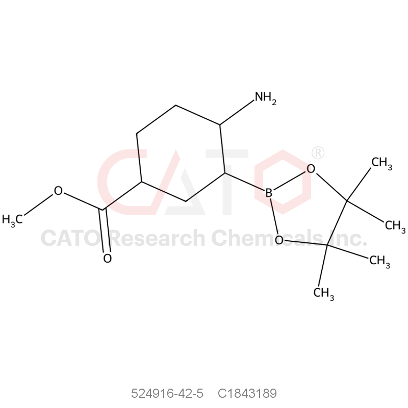 CAS No.:524916-42-5,methyl 4-amino-3-(4,4,5,5-tetramethyl-1,3,2-dioxaborolan-2-yl)benzoate