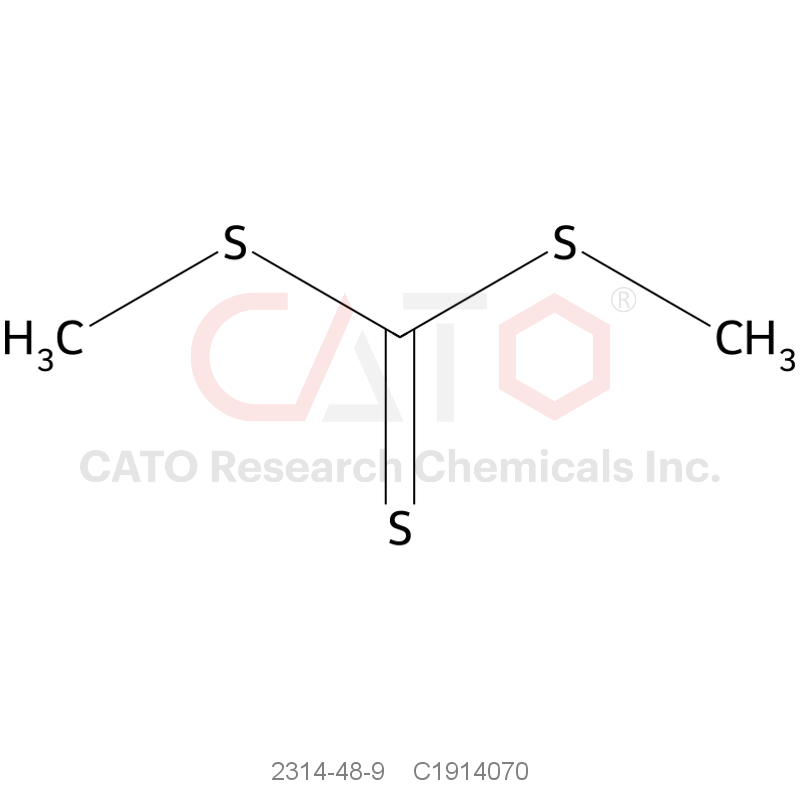 CAS No.:2314-48-9,2314-48-9
Carbonic acid, trithio-, dimethyl ester
Carbonotrithioic acid, dimethyl ester (9CI)
4-03-00-00428 (Beilstein Handbook Reference)
BRN 1421113
Dimethyl trithiocarbonate
Dimethylester kyseliny trithiouhlicite [Czech]
Trithiocarbonic acid dimethyl ester
Dimethylester kyseliny trithiouhlicite