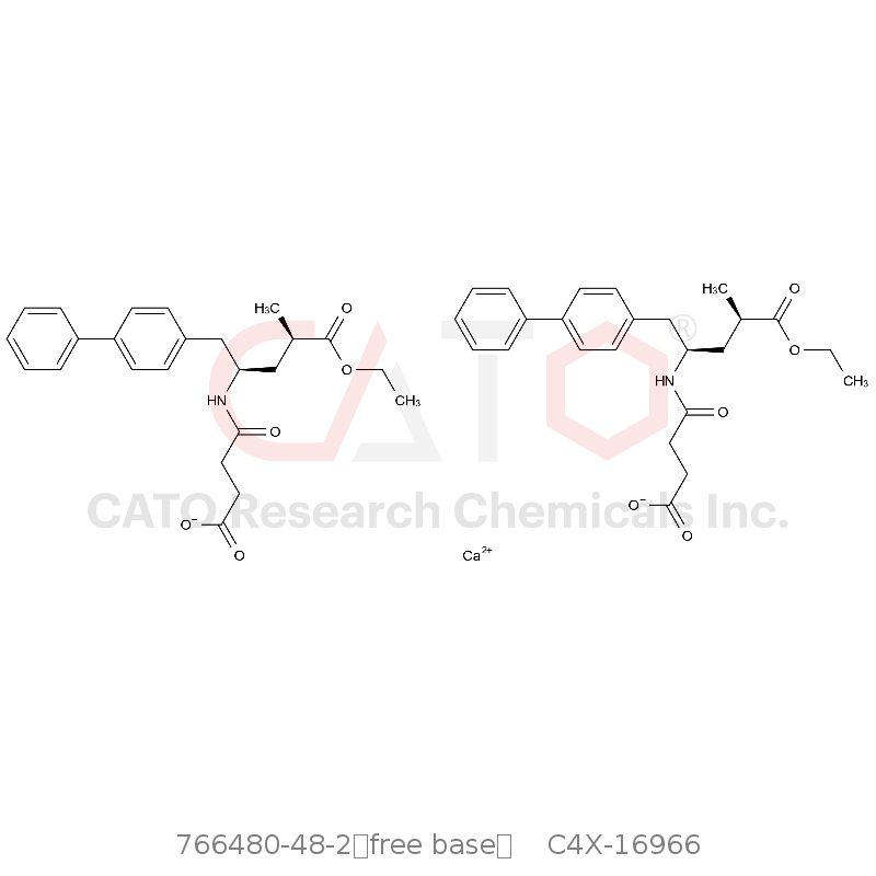 CAS No.:766480-48-2（free base）,LCZ-696 Impurity 7 calcium salt